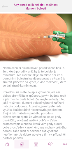 MAMApp - těhotenství v týdnech Screen 3