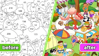 Game screenshot Sticker Book Puzzle: Stickers mod apk