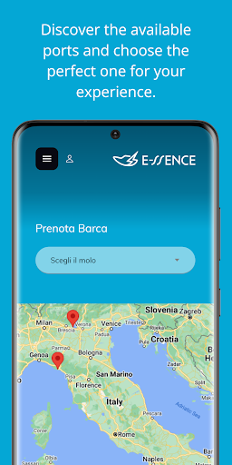 Android application E-ssence screenshort
