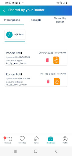 Android application DDEC APP screenshort
