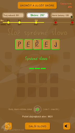 Slož slovo Screen 2