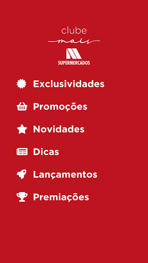 Android application Clube + Machado Supermercados screenshort