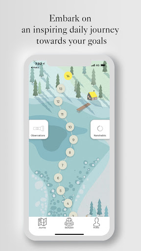 Android application Nanohabits for professionals: screenshort