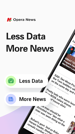Game screenshot Opera News Lite - Less Data mod apk