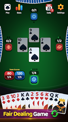Spades Origins: Card Game - Screenshot 1