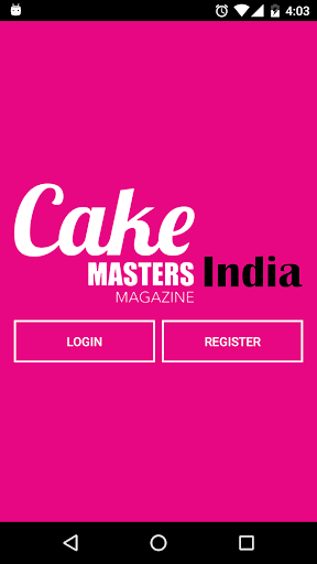 Android application Cake Masters screenshort