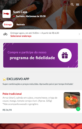 SUSHI CAYE Screen 3