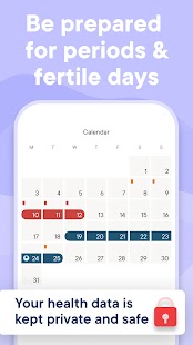 Clue Period Tracker & Calendar Screenshot