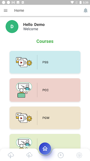 EGE E Learning Screen 2
