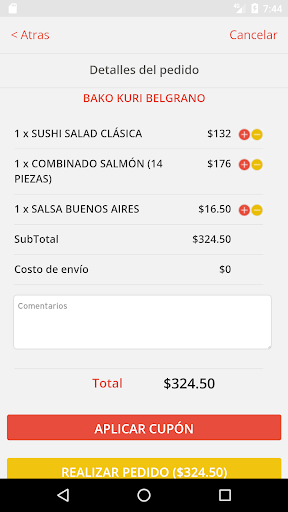 Bako Kuri Sushi Screen 3