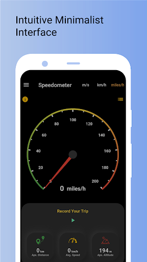 Speedometer - Altitude Speed & Screen 2
