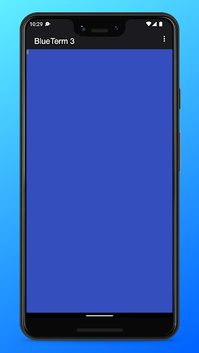 Android application BlueTerm 3 screenshort