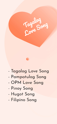 Android application Tagalog Love Songs : OPM Songs screenshort