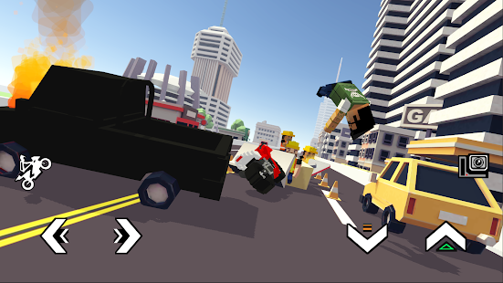 Blocky Moto Racing: Bike Rider Screenshot