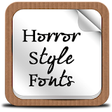 Horror Style Fonts icon
