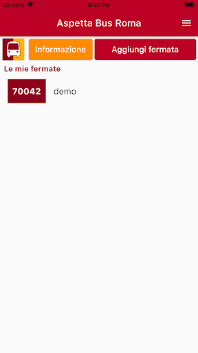 Anteprima dell'app