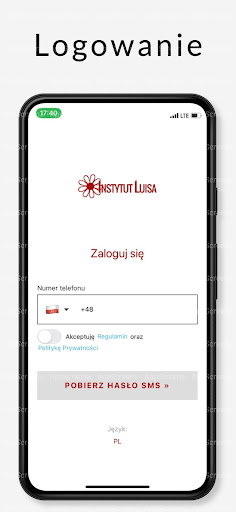 Android application Instytut Luisa screenshort