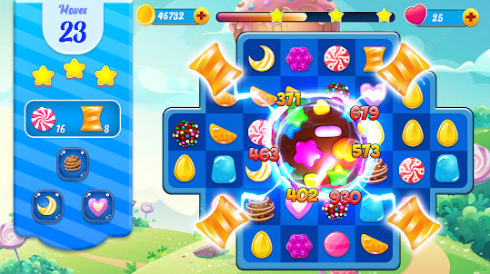 Candy Rush Bubble Shooter Game