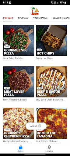 Gulfview Pizza Screen 2