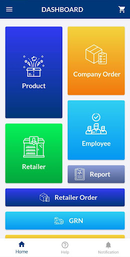 Android application C3DMS - DISTRIBUTOR MANAGEMENT screenshort