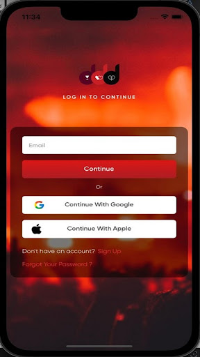 Android application drinkdateditch screenshort