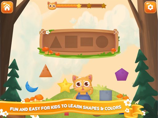 Screenshot of Vkids Shapes & Colors Learning