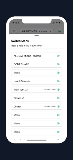 SNAPnTAP Mobile POS Screen 2