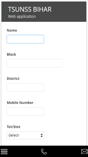 Android application TSUNSS BIHAR screenshort