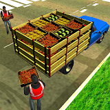 Offroad Fruit Transporter Truck: Driving Simulator icon