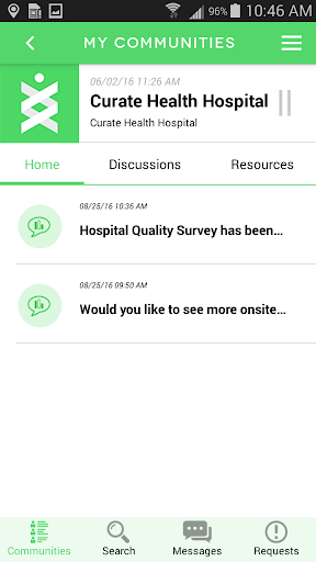 myCuratio Screen 3
