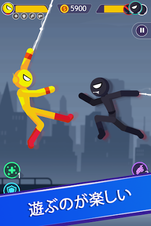 Game screenshot Stick Man Battle : 棒人間同士の戦い mod apk
