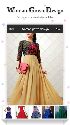 Woman Gown Design Screen 2