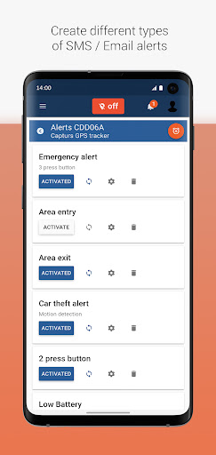Capturs : live GPS tracker Screen 3