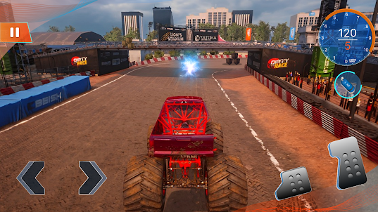 Monster Truck Xtreme Drag Race