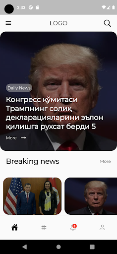 Android application Tags.uz screenshort