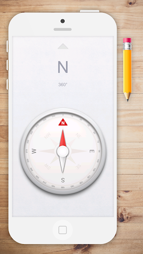 Android application Compass screenshort