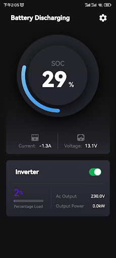 Inverter Charger Screen 2