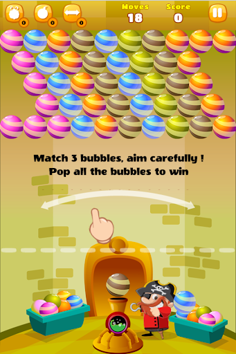 Pirate Bubble Shooter Screen 3