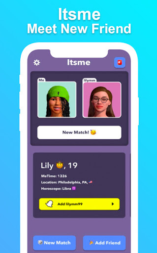 Itsme -Meet Friends with Your Avatar Guide App