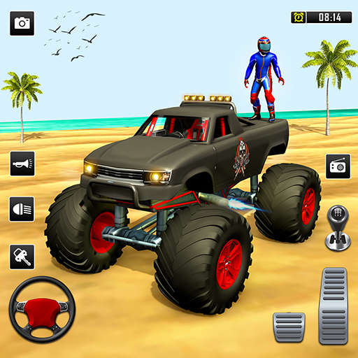 Monster Truck Racer Car Game 1.5 Icon