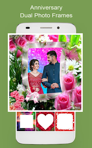 Anniversary dual photo frames screenshot 5