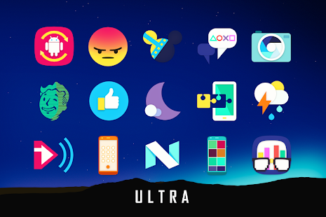 Ultra Icon Pack Capture d'écran