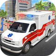 Emergency Ambulance Simulator Games: New Car Games  Icon