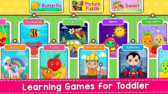 Kids Toddler Puzzle Games