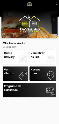 Android application Do Vizinho Hamburgueria screenshort