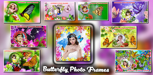 Android application Butterfly Photo Frames screenshort