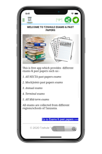 Tz Past papers Screenshot 3 - AppWisp.com