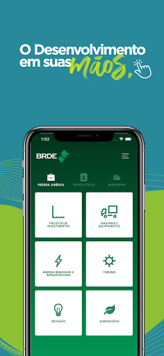Android application BRDE screenshort