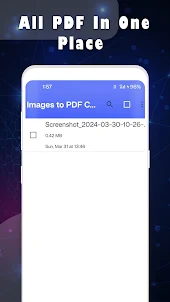 Images to PDF Converter