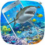 Cover Image of Скачать 3D Ocean Shark Theme(shake&get effect) 1.0.2 APK